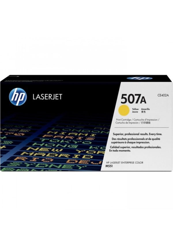 CE402A/CE252A (507A/504A) YELLOW TONER (7K)