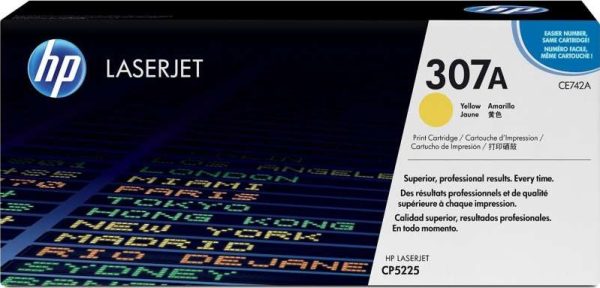  CE742A (307A) YELLOW TONER (7.3K)